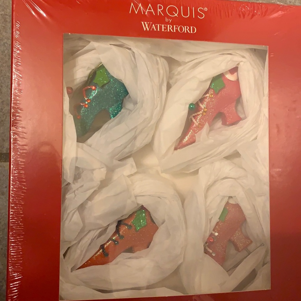 Marquis by Waterford NIB Giddie Gliders ornaments